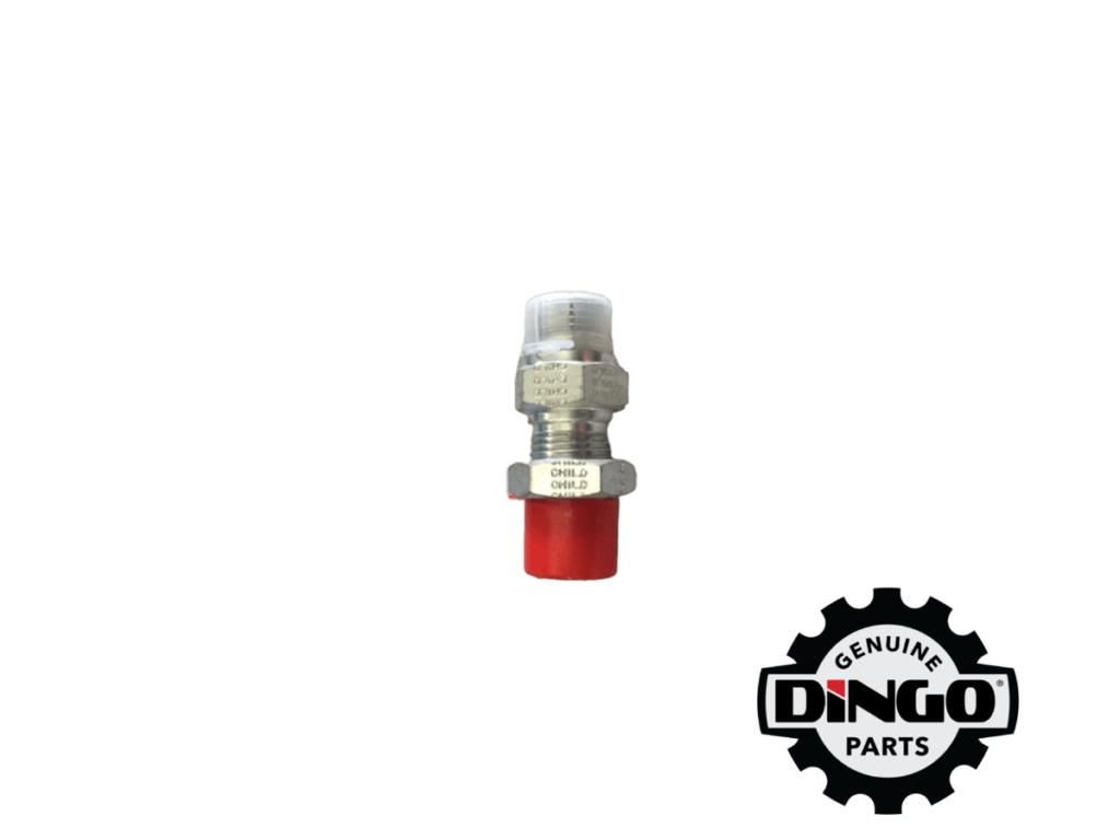 NIPPLE 1/2" BSPP X 7/8" BULKHEAD ENC/SEAL